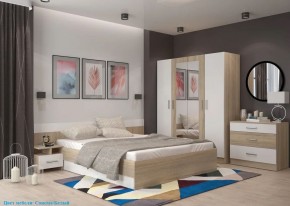 Спальный гарнитур Леси + 4-х створчатый шкаф в Сысерти - sysert.ok-mebel.com | фото