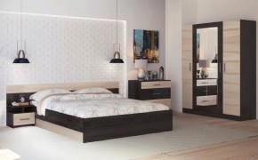 Спальный гарнитур Леси + 4-х створчатый шкаф в Сысерти - sysert.ok-mebel.com | фото 2
