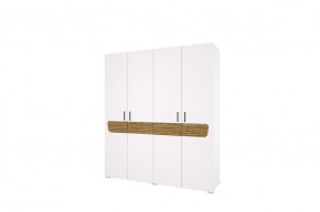 Спальный гарнитур Милана (Белый/Сосна Гранд) в Сысерти - sysert.ok-mebel.com | фото 10