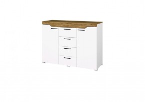 Спальный гарнитур Милана (Белый/Сосна Гранд) в Сысерти - sysert.ok-mebel.com | фото 8