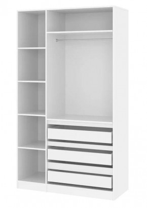 Спальный гарнитур Парус (Белый/Вотан) 1400 (Вариант-2) в Сысерти - sysert.ok-mebel.com | фото 11