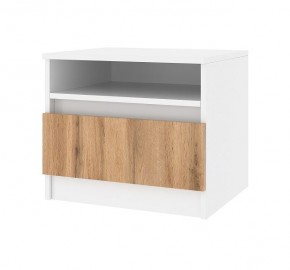 Спальный гарнитур Парус (Белый/Вотан) 1400 (Вариант-2) в Сысерти - sysert.ok-mebel.com | фото 3