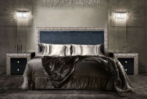 Спальный гарнитур Тиффани Premium черная/серебро в Сысерти - sysert.ok-mebel.com | фото 2