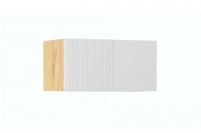 СТЕФАНИ-1.1 Антресоль (дуб крафт золотой/белый софт) в Сысерти - sysert.ok-mebel.com | фото