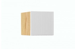 СТЕФАНИ-6.1 Антресоль (дуб крафт золотой/белый софт) в Сысерти - sysert.ok-mebel.com | фото