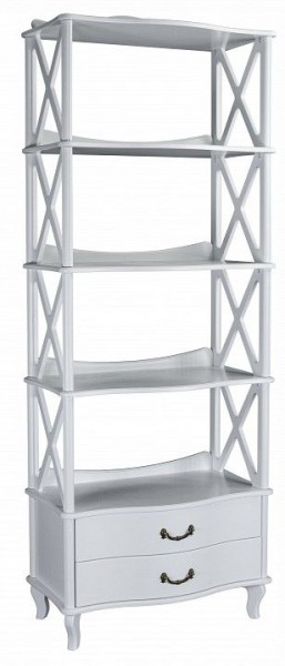 Стеллаж комбинированный Джульетта-4 Л в Сысерти - sysert.ok-mebel.com | фото