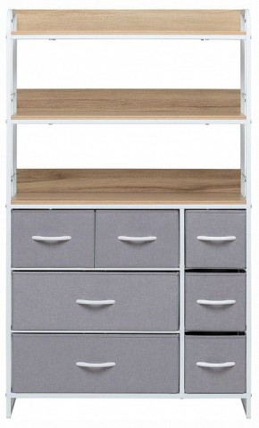 Стеллаж комбинированный Ноа в Сысерти - sysert.ok-mebel.com | фото 2