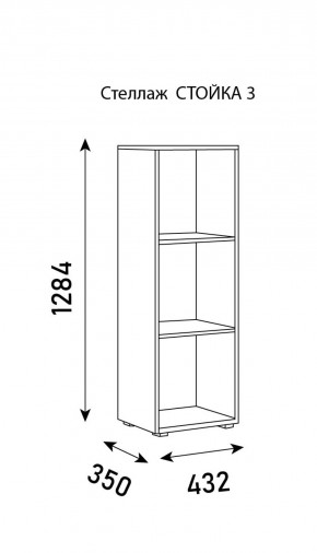 Стеллаж Стойка 3 в Сысерти - sysert.ok-mebel.com | фото 5