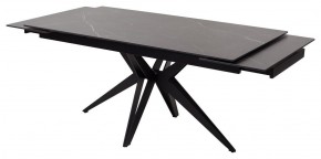 Стол FORIO 160 MATT BLACK MARBLE SOLID CERAMIC / BLACK, ®DISAUR в Сысерти - sysert.ok-mebel.com | фото 7