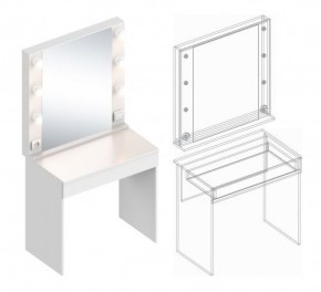Стол гримерный (зеркало + стол) в Сысерти - sysert.ok-mebel.com | фото 2