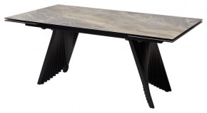 Стол IVAR 180 MARBLES KL-80 Серый мрамор, итальянская керамика, ®DISAUR в Сысерти - sysert.ok-mebel.com | фото 2