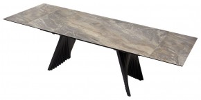Стол IVAR 180 MARBLES KL-80 Серый мрамор, итальянская керамика, ®DISAUR в Сысерти - sysert.ok-mebel.com | фото 6