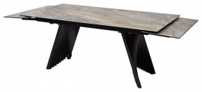 Стол IVAR 180 MARBLES KL-80 Серый мрамор, итальянская керамика, ®DISAUR в Сысерти - sysert.ok-mebel.com | фото 8