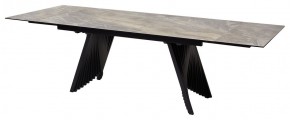 Стол IVAR 180 MARBLES KL-80 Серый мрамор, итальянская керамика, ®DISAUR в Сысерти - sysert.ok-mebel.com | фото 9