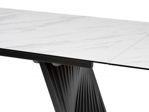 Стол IVAR 180 MARBLES KL-99 Белый мрамор, итальянская керамика/серый, ®DISAUR в Сысерти - sysert.ok-mebel.com | фото 8