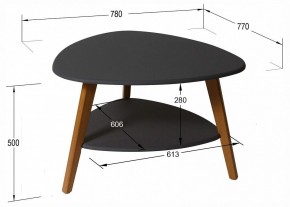 Стол журнальный Бруклин в Сысерти - sysert.ok-mebel.com | фото 4