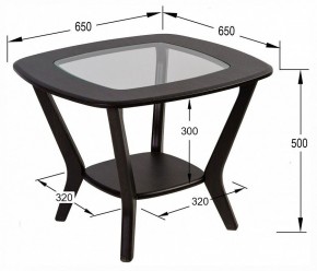 Стол журнальный Мельбурн в Сысерти - sysert.ok-mebel.com | фото 4