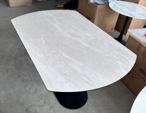 Стол KAI 140 TL-109 поворотная система раскладки, испанская керамика / Темно-серый / Черный, ®DISAUR в Сысерти - sysert.ok-mebel.com | фото 7