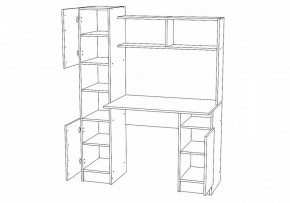 Стол компьютерный Эндо в Сысерти - sysert.ok-mebel.com | фото 3