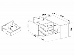Стол компьютерный КСТ-109Л в Сысерти - sysert.ok-mebel.com | фото 4