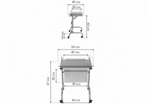 Стол компьютерный Riko в Сысерти - sysert.ok-mebel.com | фото 7