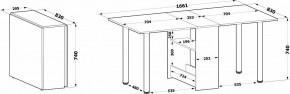 Стол обеденный СП-04м.1 в Сысерти - sysert.ok-mebel.com | фото 5