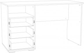 Стол письменный НМ 041.40 "Банни" (Бисквит) в Сысерти - sysert.ok-mebel.com | фото 5