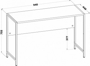 Стол письменный СПМ-400.9 в Сысерти - sysert.ok-mebel.com | фото 3