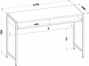 Стол письменный СПМ-401 в Сысерти - sysert.ok-mebel.com | фото 3