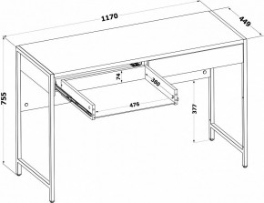 Стол письменный СПМ-402 в Сысерти - sysert.ok-mebel.com | фото 4