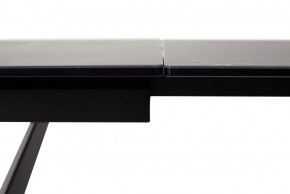 Стол RIETI 200 NERO KL-116 Черный мрамор матовый, итальянская керамика/ черный каркас, ®DISAUR в Сысерти - sysert.ok-mebel.com | фото 3