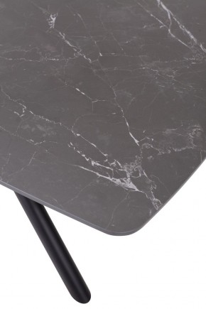 Стол RIVOLI 140 MATT BLACK MARBLE SOLID CERAMIC / BLACK, ®DISAUR в Сысерти - sysert.ok-mebel.com | фото 10