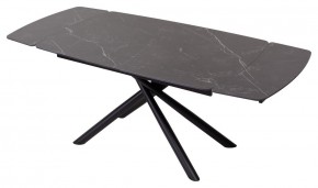 Стол RIVOLI 140 MATT BLACK MARBLE SOLID CERAMIC / BLACK, ®DISAUR в Сысерти - sysert.ok-mebel.com | фото 3