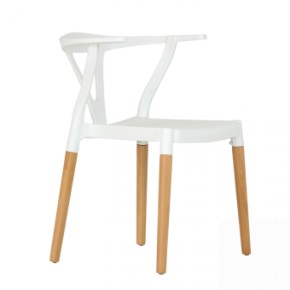 Стул Barneo N-218 Wishbone интерьерный кухонный белый в Сысерти - sysert.ok-mebel.com | фото