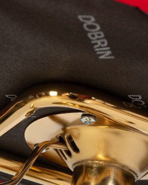 Стул барный DOBRIN CHARLY GOLD, красный велюр (MJ9-45) в Сысерти - sysert.ok-mebel.com | фото 10
