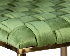 Стул барный DOBRIN EMMA GOLD, зеленый велюр (VF-08) в Сысерти - sysert.ok-mebel.com | фото 8