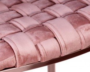 Стул барный DOBRIN EMMA ROSE GOLD, розовый велюр (VF-10) в Сысерти - sysert.ok-mebel.com | фото 9
