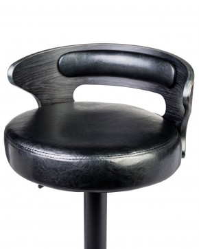 Стул барный DOBRIN FRED BLACK, чёрное дерево, чёрный в Сысерти - sysert.ok-mebel.com | фото 6