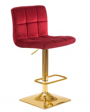 Стул барный DOBRIN GOLDIE, бордовый велюр (MJ9-43) в Сысерти - sysert.ok-mebel.com | фото 2