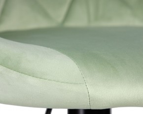 Стул барный DOBRIN LOGAN BLACK, мятный велюр (MJ9-87) в Сысерти - sysert.ok-mebel.com | фото 7