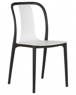 Стул обеденный DOBRIN ADAM, черный/белый в Сысерти - sysert.ok-mebel.com | фото