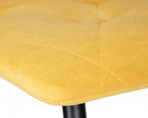 Стул обеденный DOBRIN CHILLY ROMBO, Горчичный Simple 15, основание черное в Сысерти - sysert.ok-mebel.com | фото 8