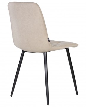 Стул обеденный DOBRIN CHILLY ROMBO, Капучино Simple 05, основание черное в Сысерти - sysert.ok-mebel.com | фото 4