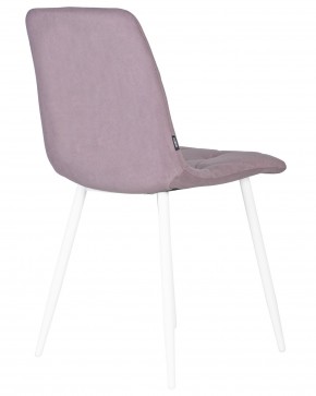 Стул обеденный DOBRIN CHILLY ROMBO, Лавандовый Simple 48, основание белый в Сысерти - sysert.ok-mebel.com | фото 4