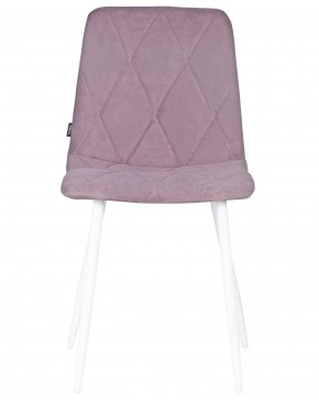 Стул обеденный DOBRIN CHILLY ROMBO, Лавандовый Simple 48, основание белый в Сысерти - sysert.ok-mebel.com | фото 6
