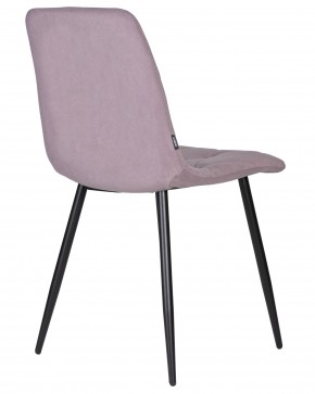 Стул обеденный DOBRIN CHILLY ROMBO, Лавандовый Simple 48, основание черное в Сысерти - sysert.ok-mebel.com | фото 4