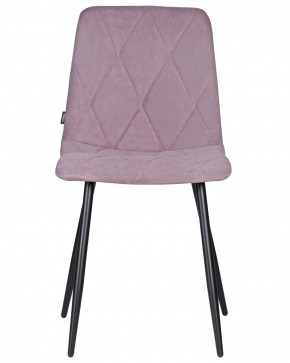Стул обеденный DOBRIN CHILLY ROMBO, Лавандовый Simple 48, основание черное в Сысерти - sysert.ok-mebel.com | фото 6