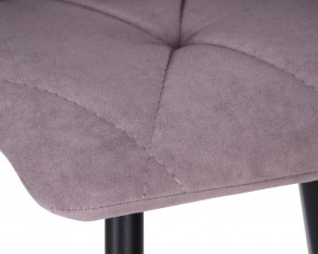 Стул обеденный DOBRIN CHILLY ROMBO, Лавандовый Simple 48, основание черное в Сысерти - sysert.ok-mebel.com | фото 7