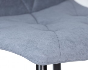 Стул обеденный DOBRIN CHILLY ROMBO, Серо-голубой Simple 26, основание черное в Сысерти - sysert.ok-mebel.com | фото 9
