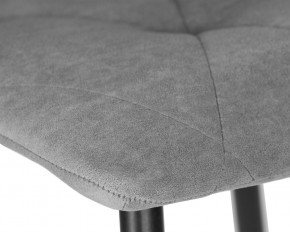 Стул обеденный DOBRIN CHILLY ROMBO, Серый Simple 33, основание черное в Сысерти - sysert.ok-mebel.com | фото 7